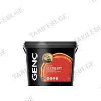 (15ლ) ინტერიერის საღებავი სილიკონით GENC SILICONE MAT