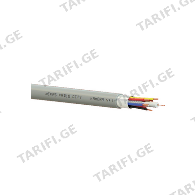 კაბელი CCTV CABLE 1+2 Mini Coax (2 x 0,50) (100m) (40957)
