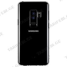 Baseus Clear TPU Case Simple Series Samsung G965 Galaxy S9 Plus ARSAS9P-02 მობილური ტელეფონის ეკრანის დამცავი