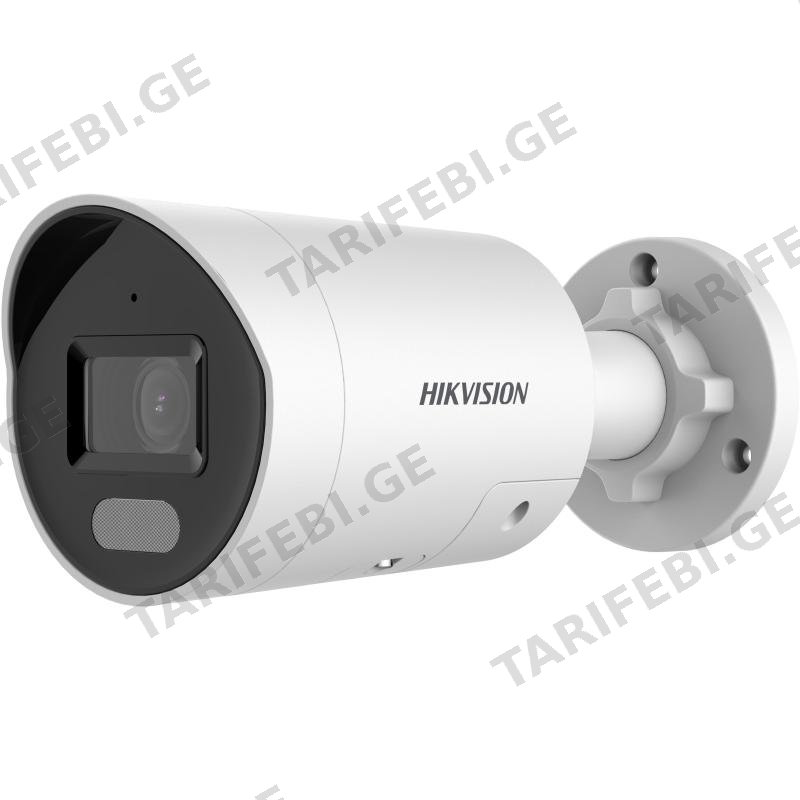კამერა,Hikvision, DS-2CD2047G2H-LIU/SL(2.8mm)(eF),IP,4mp,Bullet,Fix,WL40m,ColorVu,TwoWayAudio
