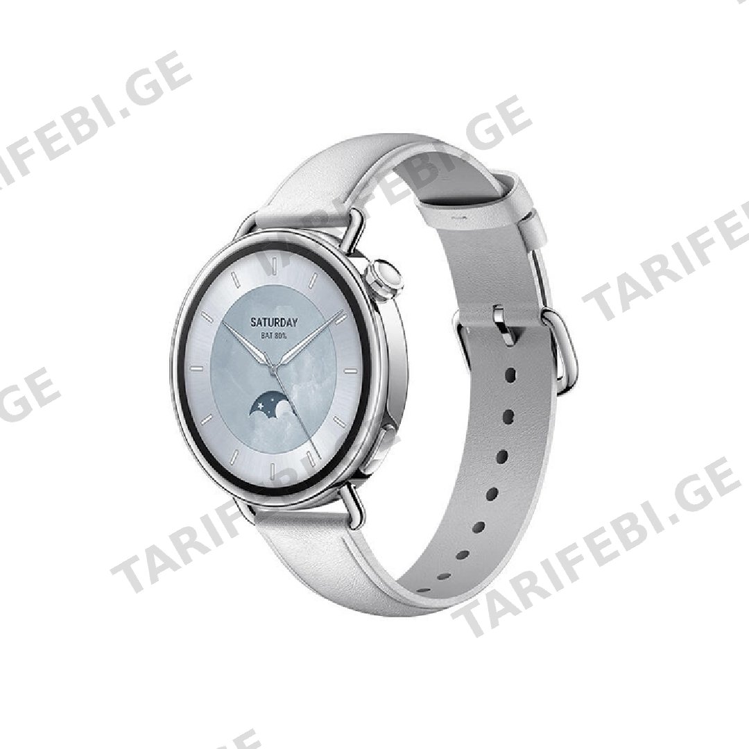 XIAOMI Watch S4 41mm (Leather) Strap (White) (M2502W1)