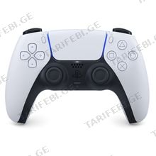 SONY PS5 DUALSENSE WIRELESS CONTROLLER WHITE უსადენო კონტროლერი
