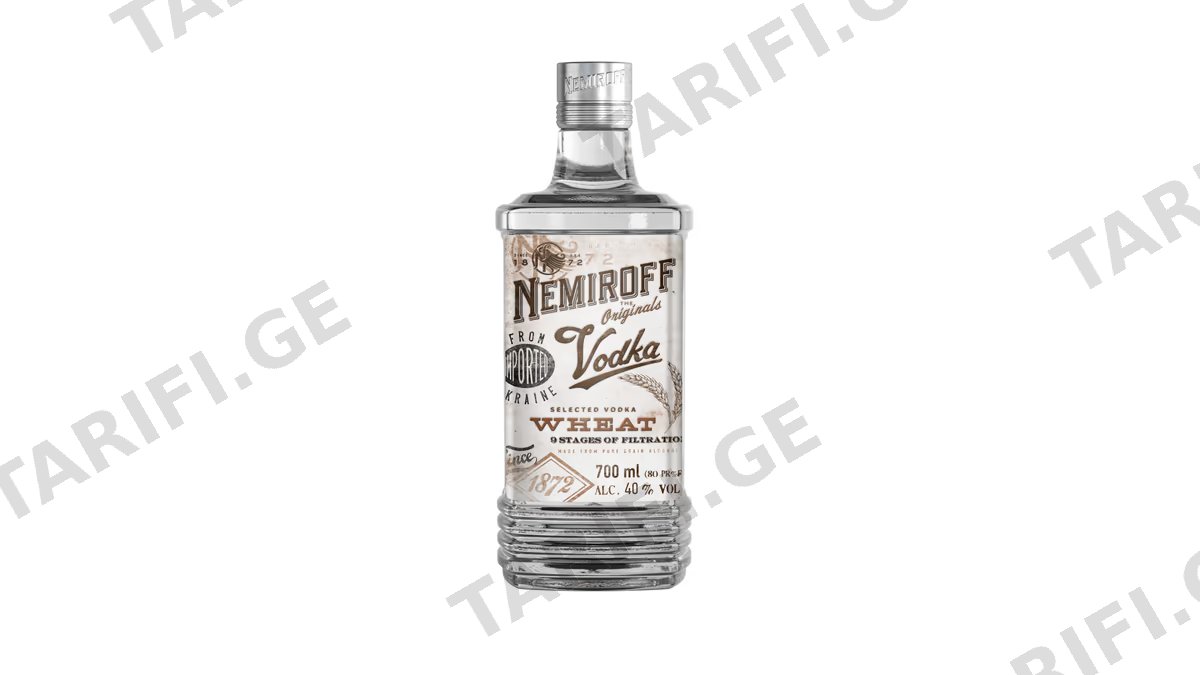 Nemiroff, ხორბლის არაყი - 0.7L
