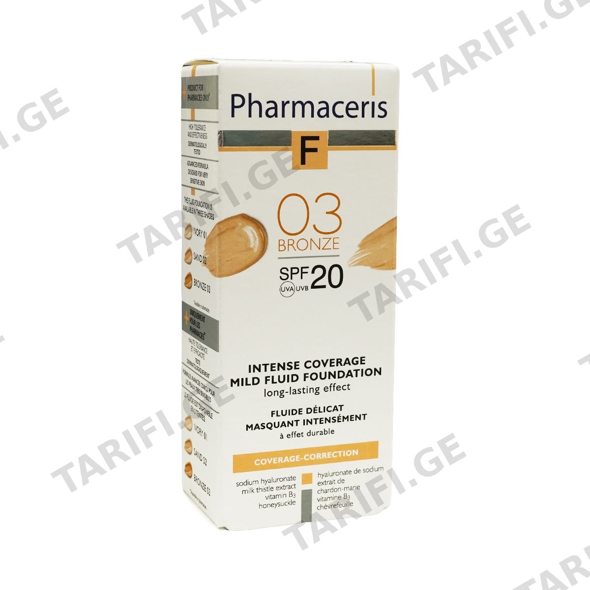 სახის კრემი ფლუიდი F03 3219 ფარმაცერისი - Pharmaceris