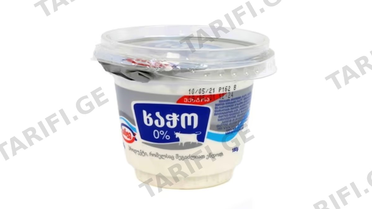 ხაჭო/სანტე უცხიმო 0%/180გრ