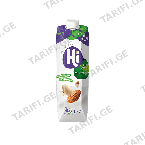 სოიოს სასმელი ნუშით /Hi/ 1 ლ