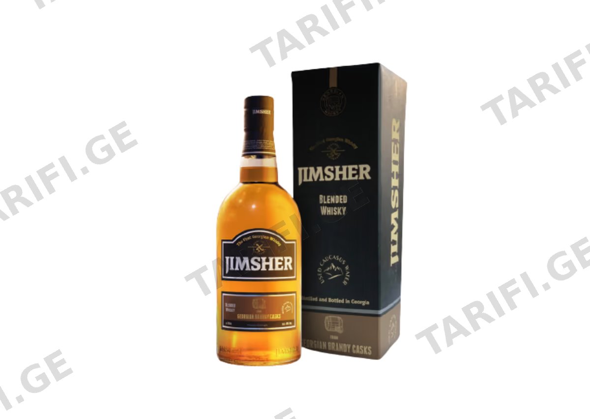 ქართული ვისკი, Jimsher, ბრენდის კასრი - 0.7L