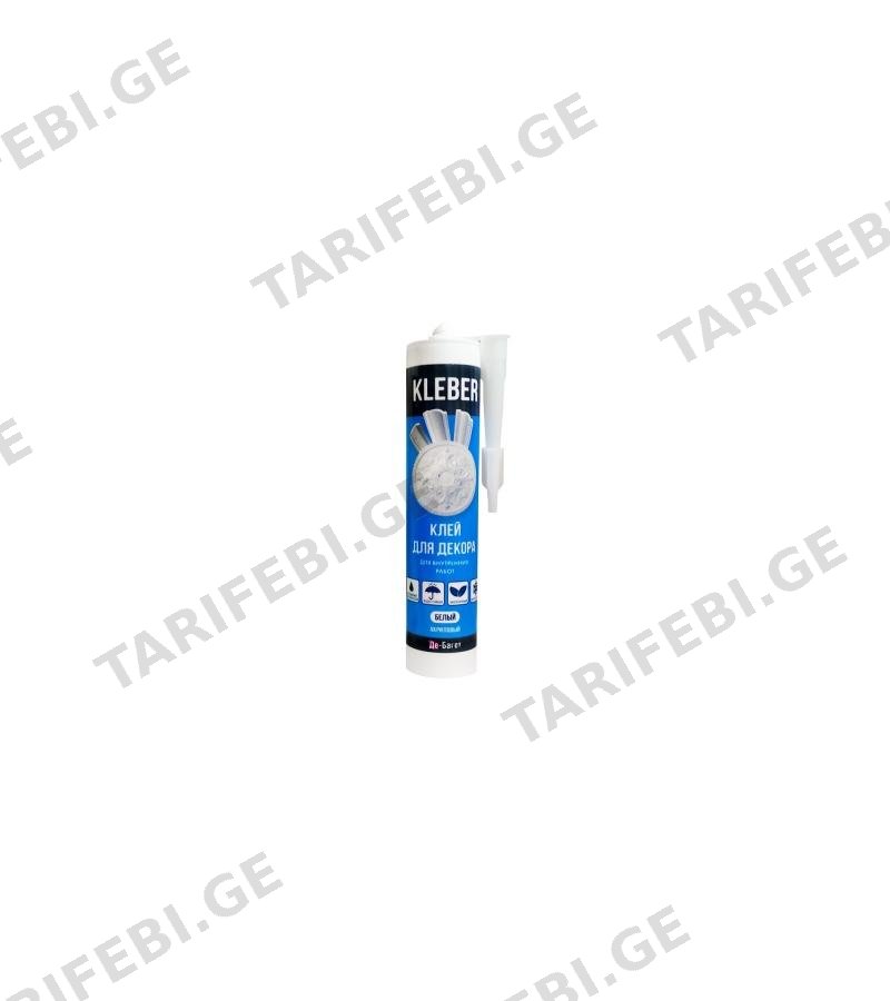 წებო დეკორისთვის KLEBER Де-Багет 0.5ლტ.