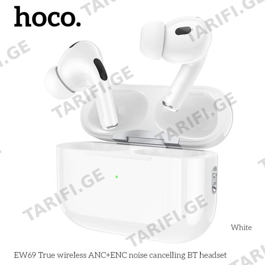 ყურსასმენი Hoco EW69 ANC+ENC BT Headset