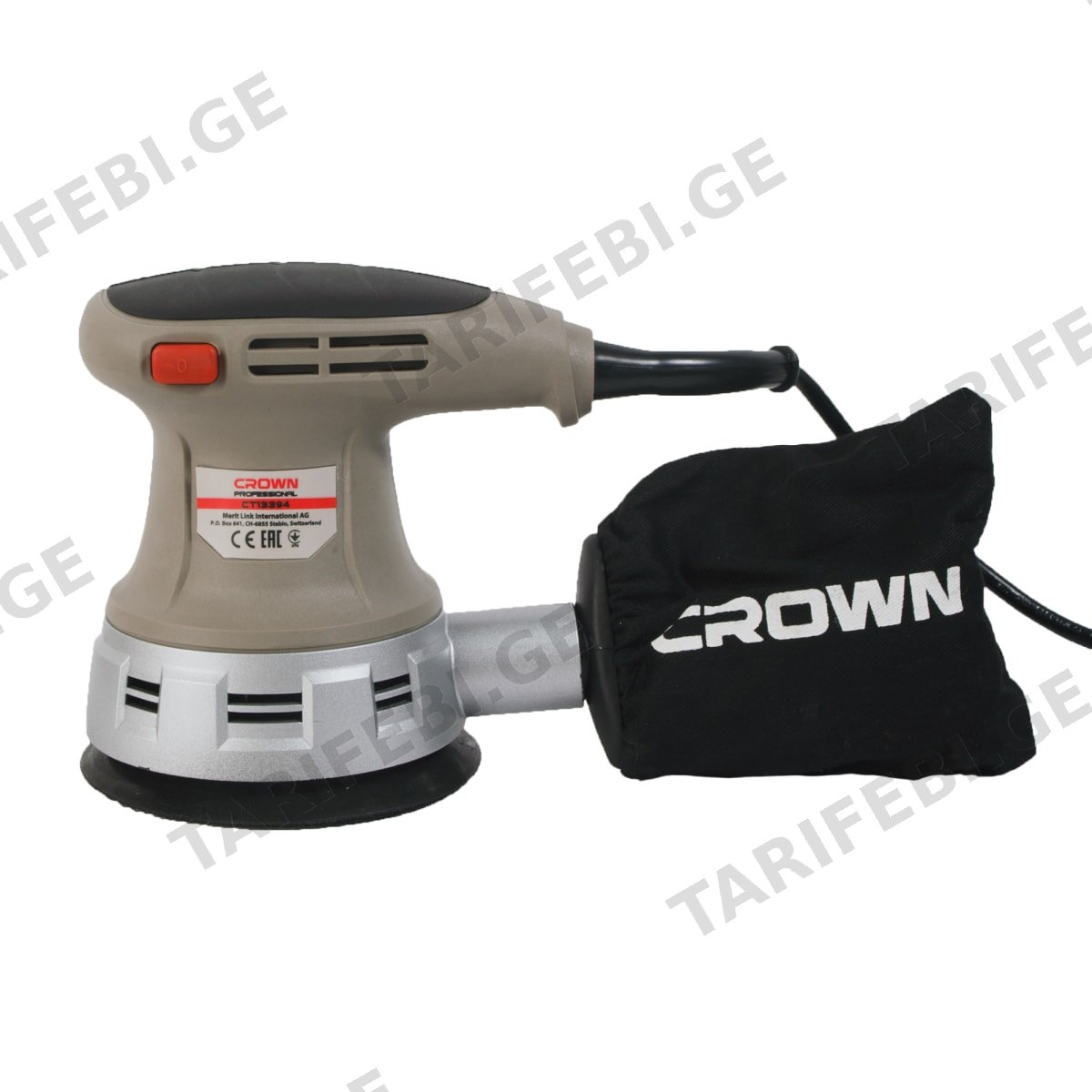 ელექტრო საპრიალებელი CROWN CT13394