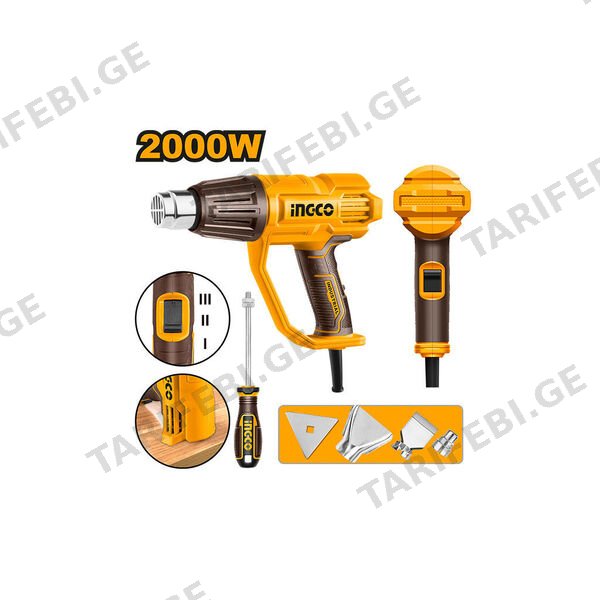 ტექნიკური ფენი 2000W Li-Ion Proline (HG200078) INGCO