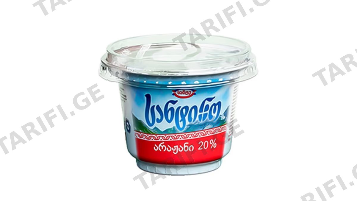 სანტინო არაჟანი 20% 180 გ.