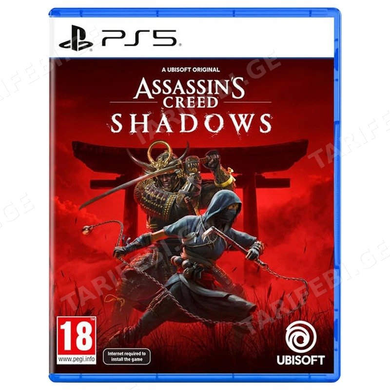 ვიდეო თამაში ASSASSIN'S CREED SHADOWS PS5-ისთვის