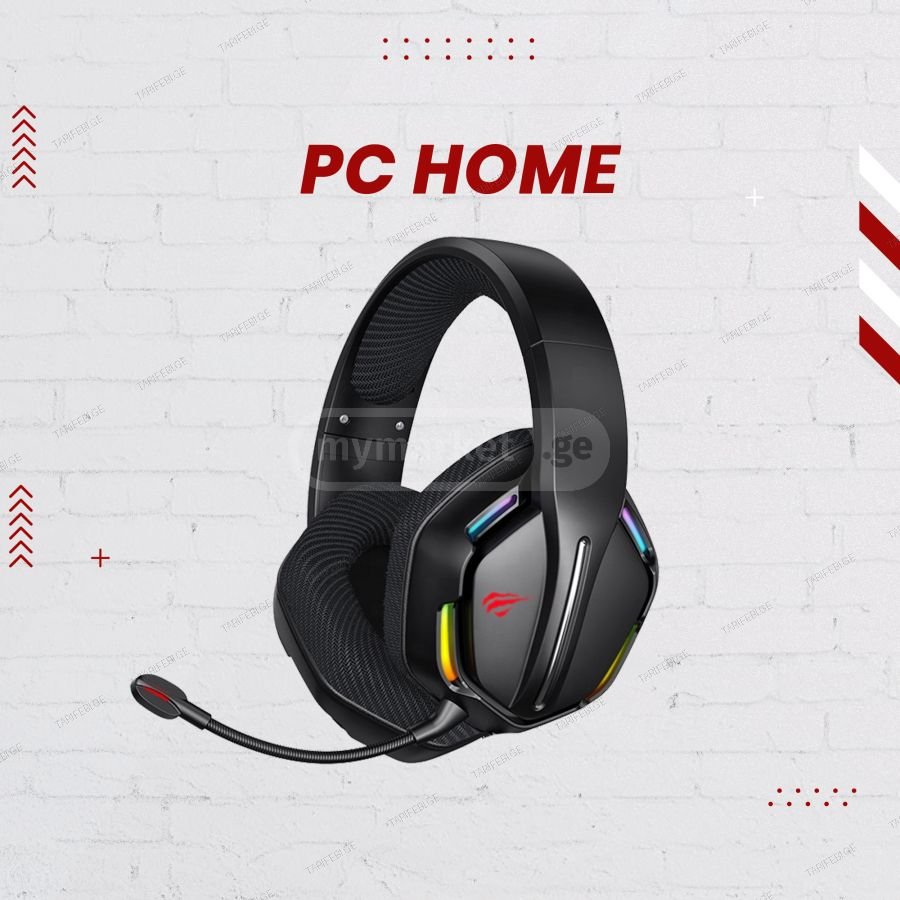 ახალი GAMING HEADSET Havit 2012 RGB განათებით