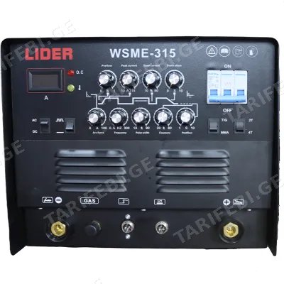 შედუღების აპარატი (სვარკა) LIDER WSME315KN9 (315 A)