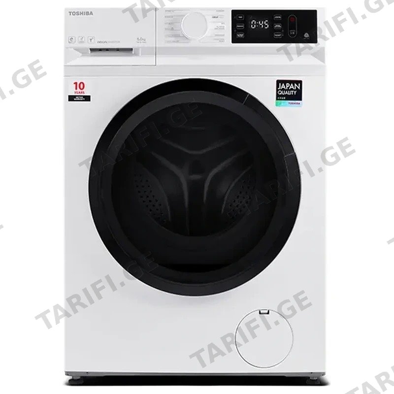 სარეცხი მანქანა TOSHIBA TW-BL80A2GE(WK) 7 კგ ინვერტორული ძრავით White