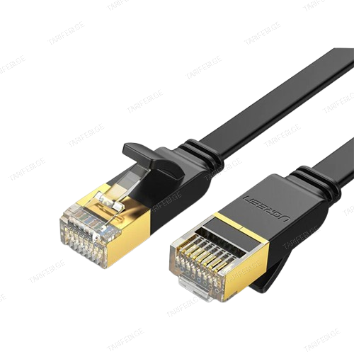UGREEN Cat 7 U/FTP Lan Cable Flat Design 3m Black/11262