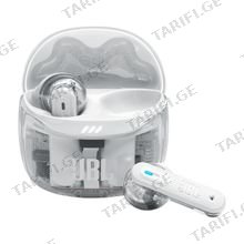 JBL Tune Flex 2 Ghost Edition White TWS ყურსასმენი