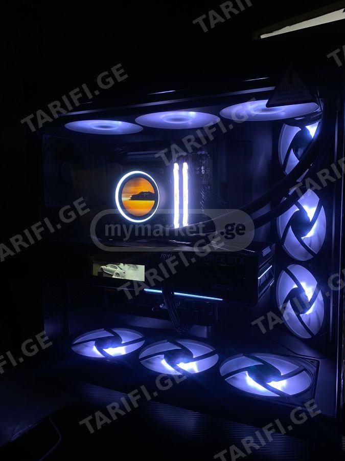 RTX 5080/R9 9950X3D/64 GB DDR5/2TB GEN5/NZXT გეიმინგ PC