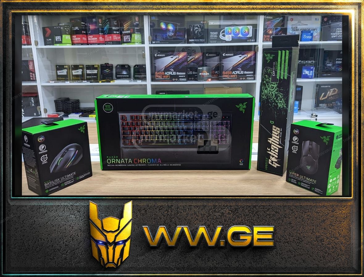 ✅Razer Viper Ultimate Razer Basilisk Ultimate Razer Ornata C