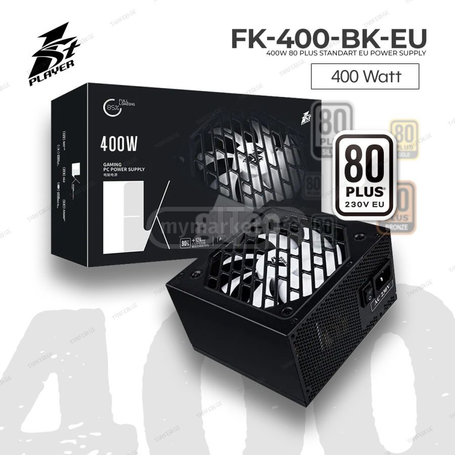 კვების ბლოკი 1STPLAYER PS-400FK 400W 230V EU NON-Modular