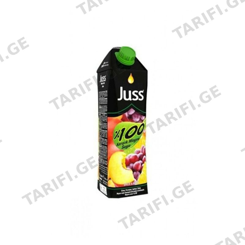 JUSS ხილის წვენი 1ლ