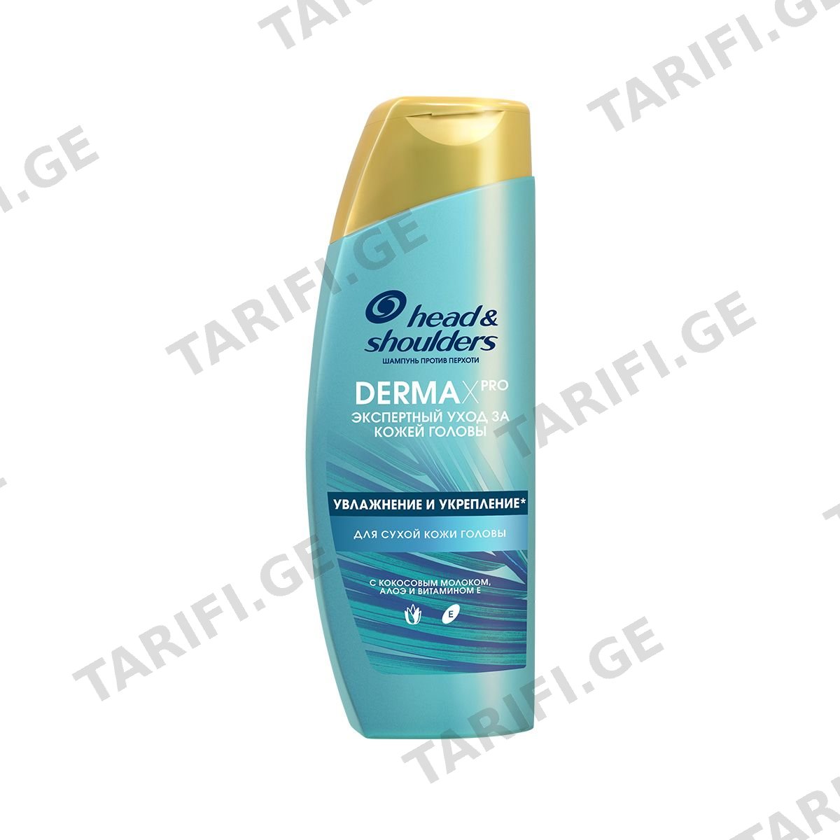 შამპუნი Derma 270 მლ 4399 ჰედ ენდ შოლდერს - Head & Shoulders
