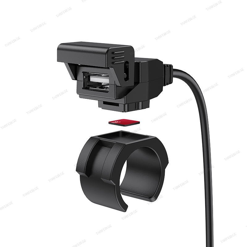 HOCO Z45 motorcycle charger black