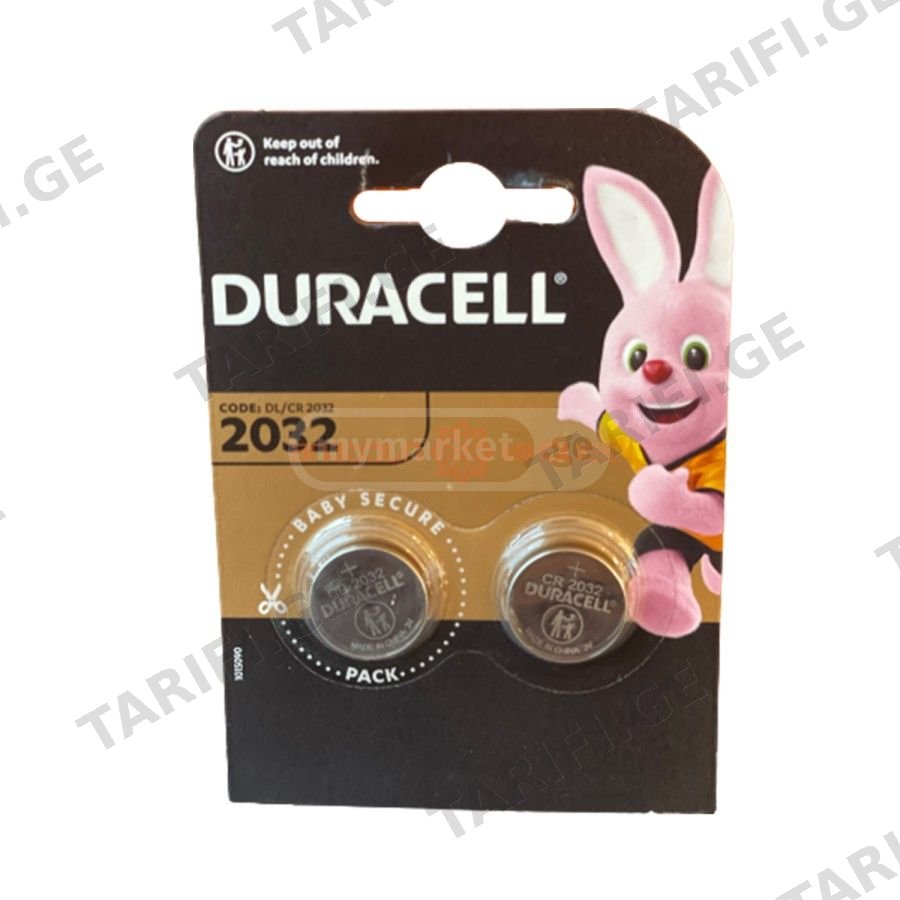 ელემენტი Duracell LI 2032 2BL