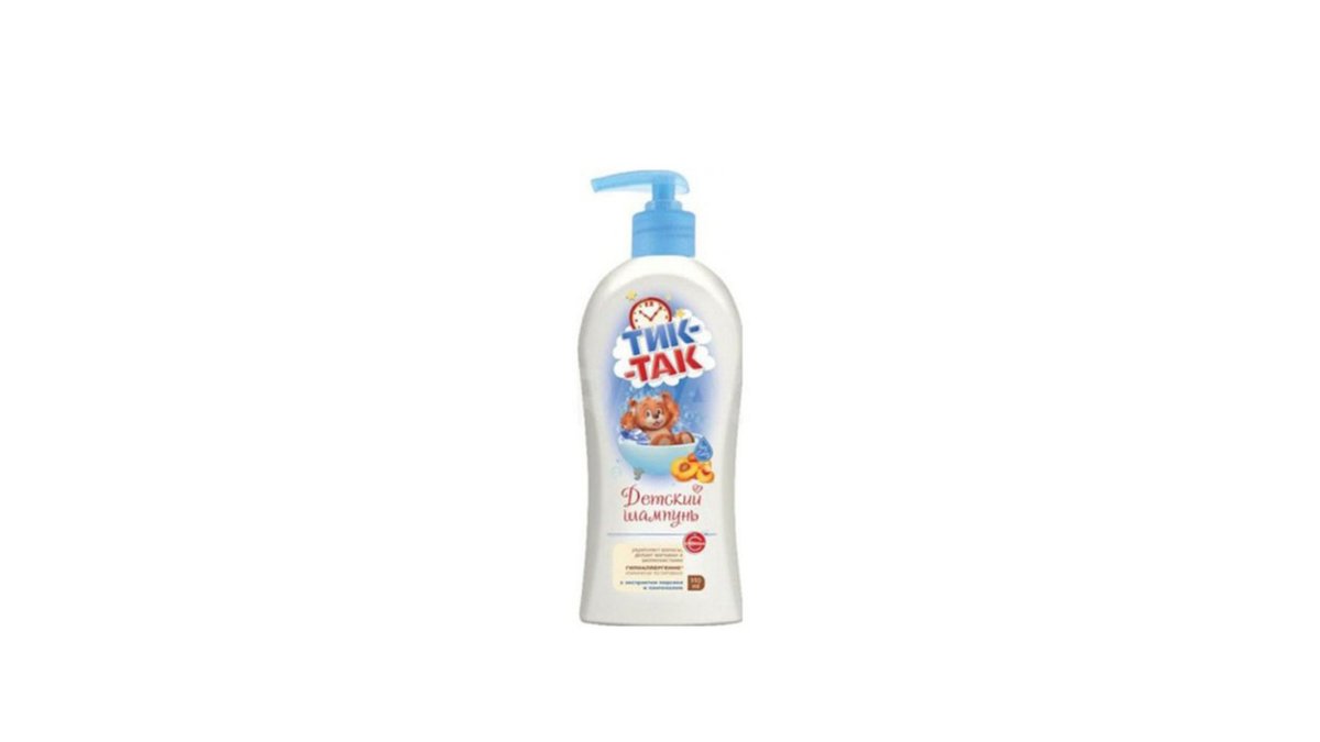 TIK-TAK შამპუნი ატმის საბავშვო-350გრ/4600936231453