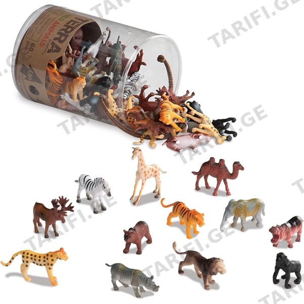 სათამაშო ნაკრები Terra AN6004Z, Wild Animals