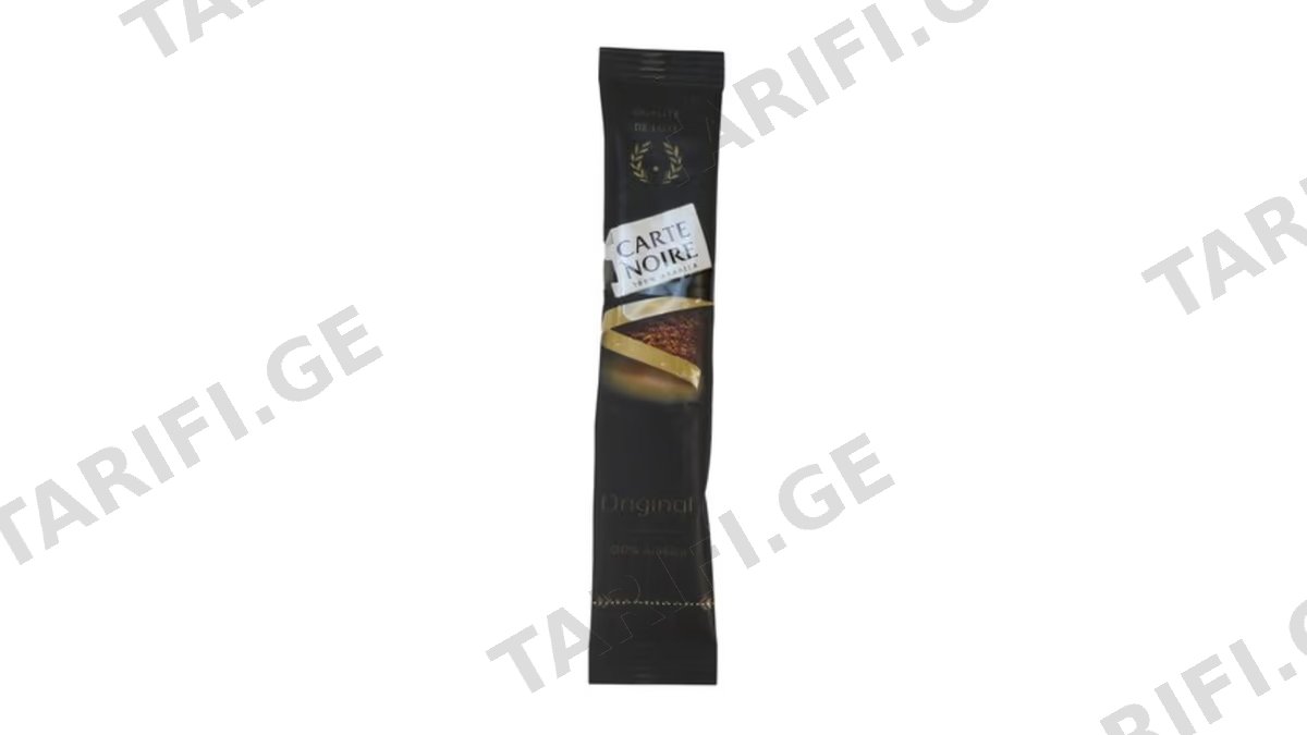 კარტ ნუარი ხსნადი ყავა 26 ც 2 გრ 1ც