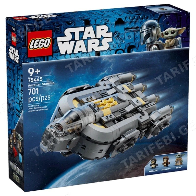 ასაწყობი კონსტრუქცია LEGO 75445 STAR WARS ANZELLAN STARSHIP