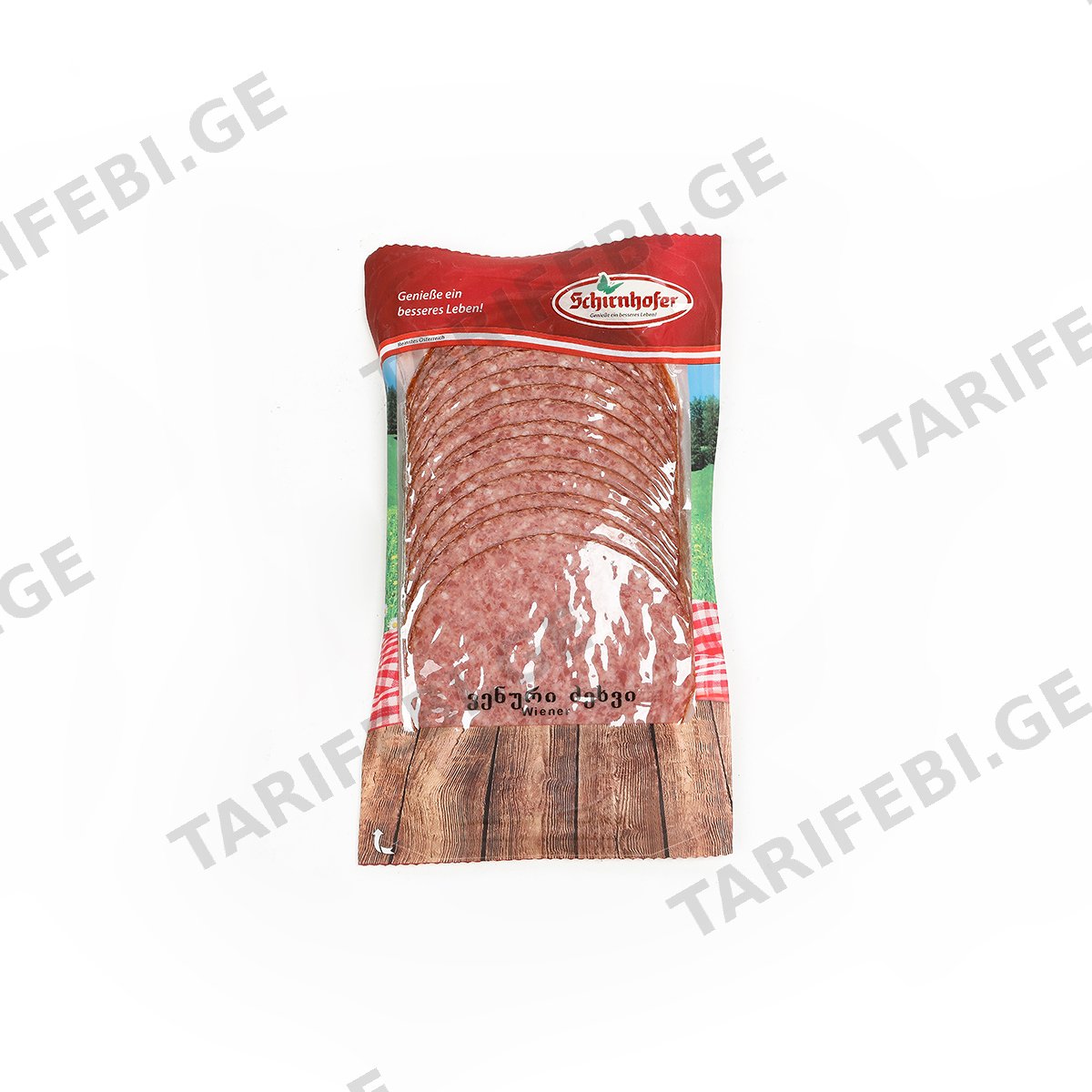 ძეხვი შებოლილი "შირნჰოფერი" ვენური 150გრ