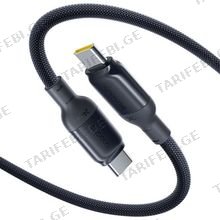 Baseus PicoGo Fast Charging Data Cable 240W 2m Cosmic Black კაბელი