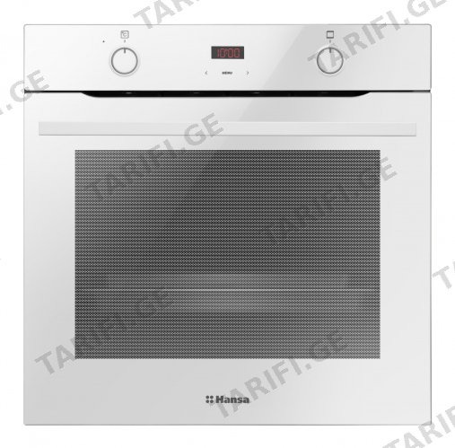 ჩასაშენებელი ელექტრო ღუმელი Hansa BOEW683020, 3500W, 77L, Built-In Electric Oven, White