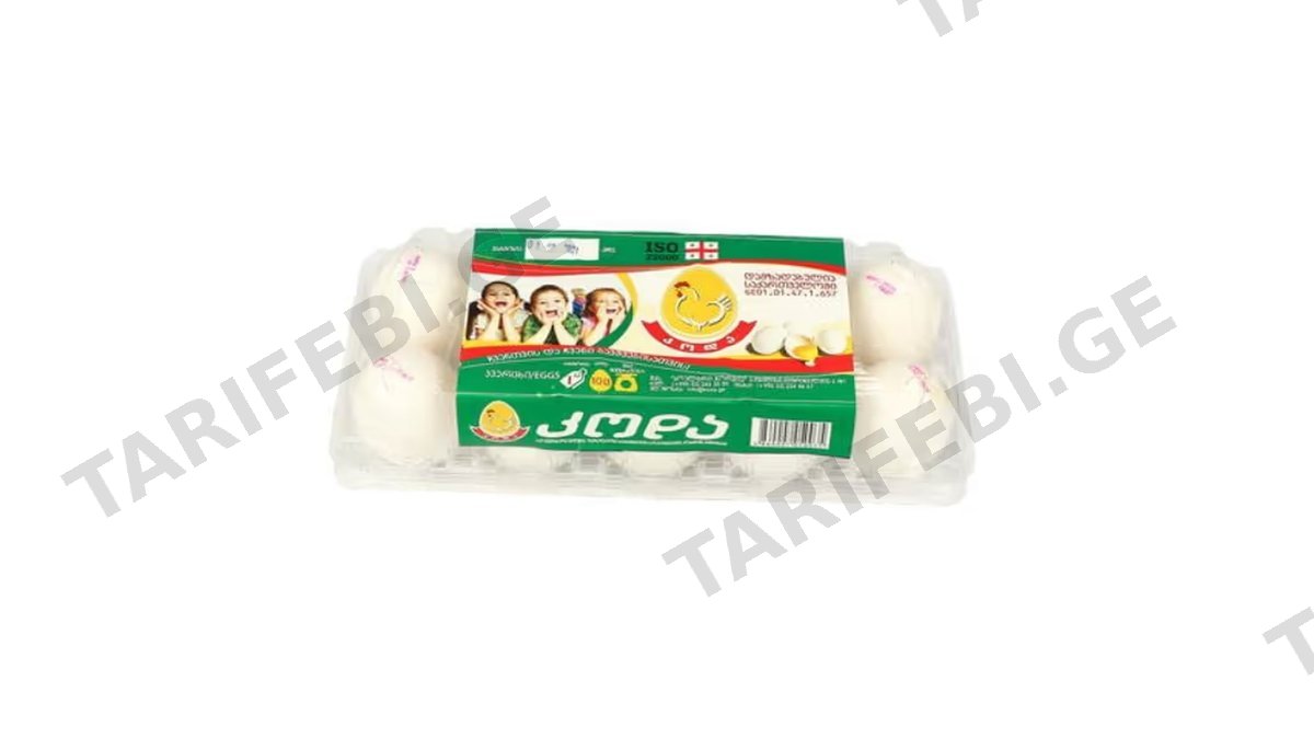 კოდა კვერცხი 10 ც