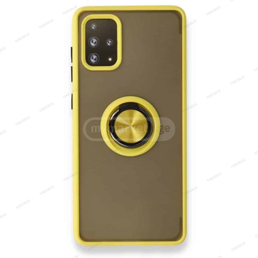 Samsung Galaxy A71 Montreal Ring სილიკონის ქეისი ბეჭდით