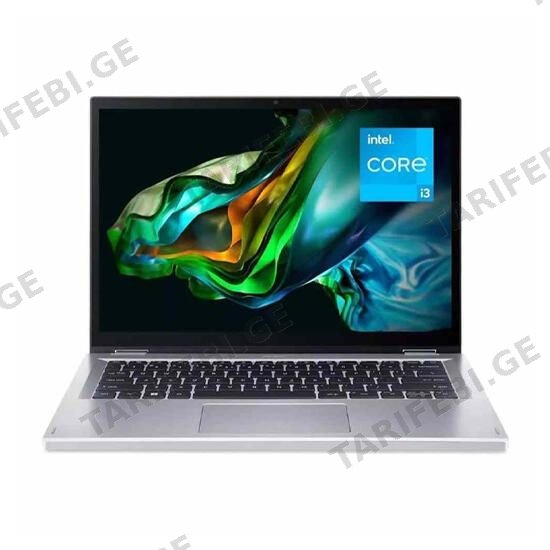 ნოუთბუქი Acer Aspire Spin 14 NX.JBEER.001(i3 N355/16G/512G)Touch