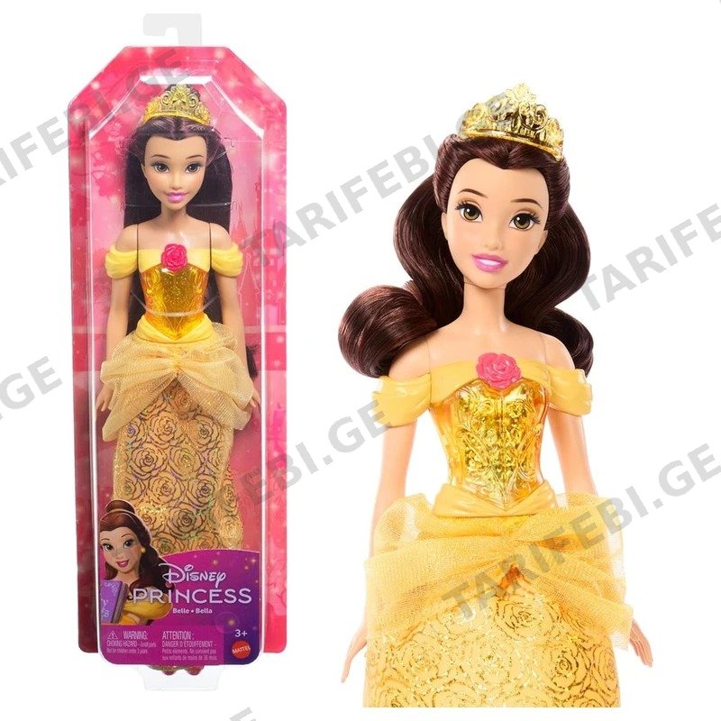 თოჯინა DISNEY PRINCESS ბელი MATTEL HLW11