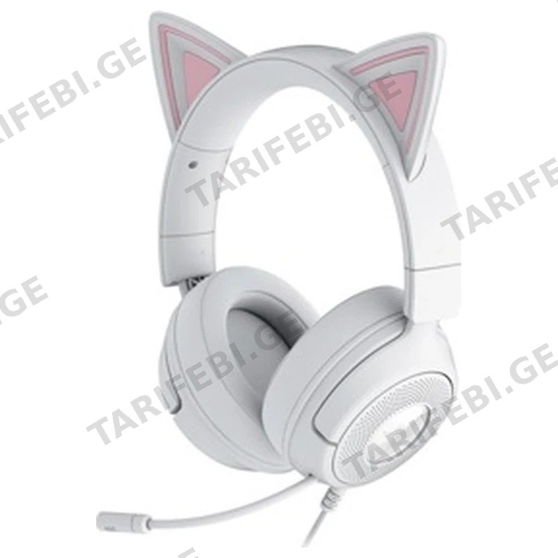 გეიმინგ ყურსასმენი RAZER KRAKEN KITTY V3 X RZ04-05350300-R3M1 თეთრი