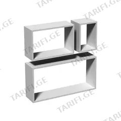 თარო Domax FRS 1 floating shelf white 600/380/170