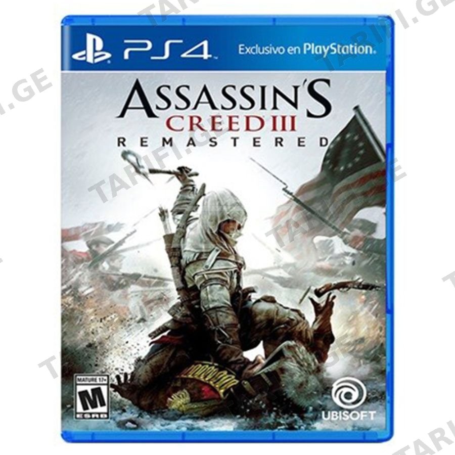 PS4 ASSASINS CREED 3 REMASTERED