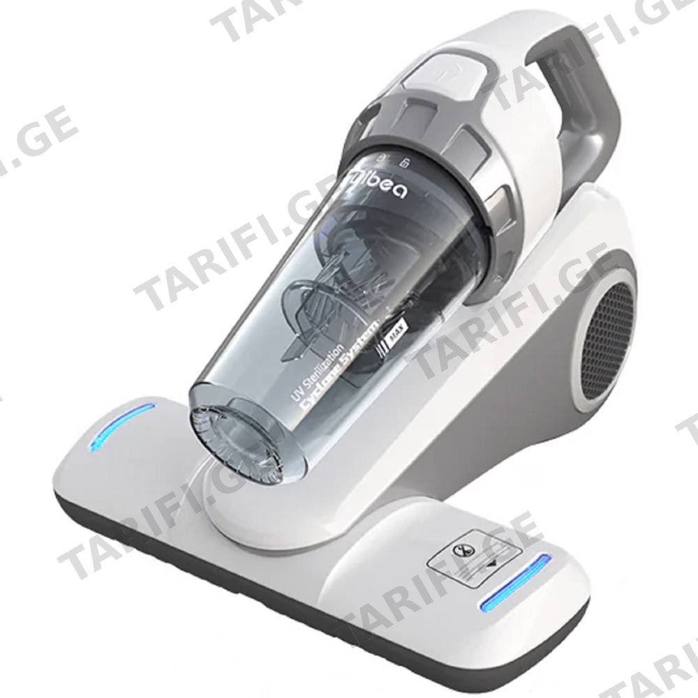 რბილი ავეჯის მტვერსასრუტი Dibea UV10, 300W, Germicidal Mite Remover And Mattress Vacuum Cleaner, White