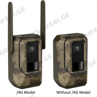 კამერა,IP,Hikvision,DS-2XS6F45G0-IC0/4G,2.8mm,4mp,Body Cam,IR15m,PIR15m,4G,Micro SD,Mic