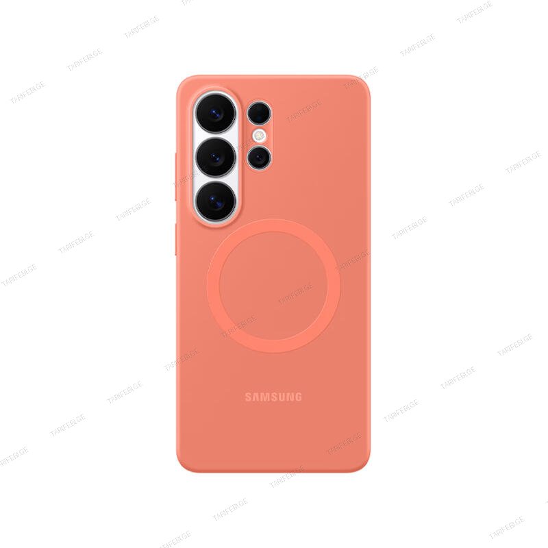 Samsung Galaxy S26 Ultra Silicone Magnet Case EF-ES948COEGWW Coral Red