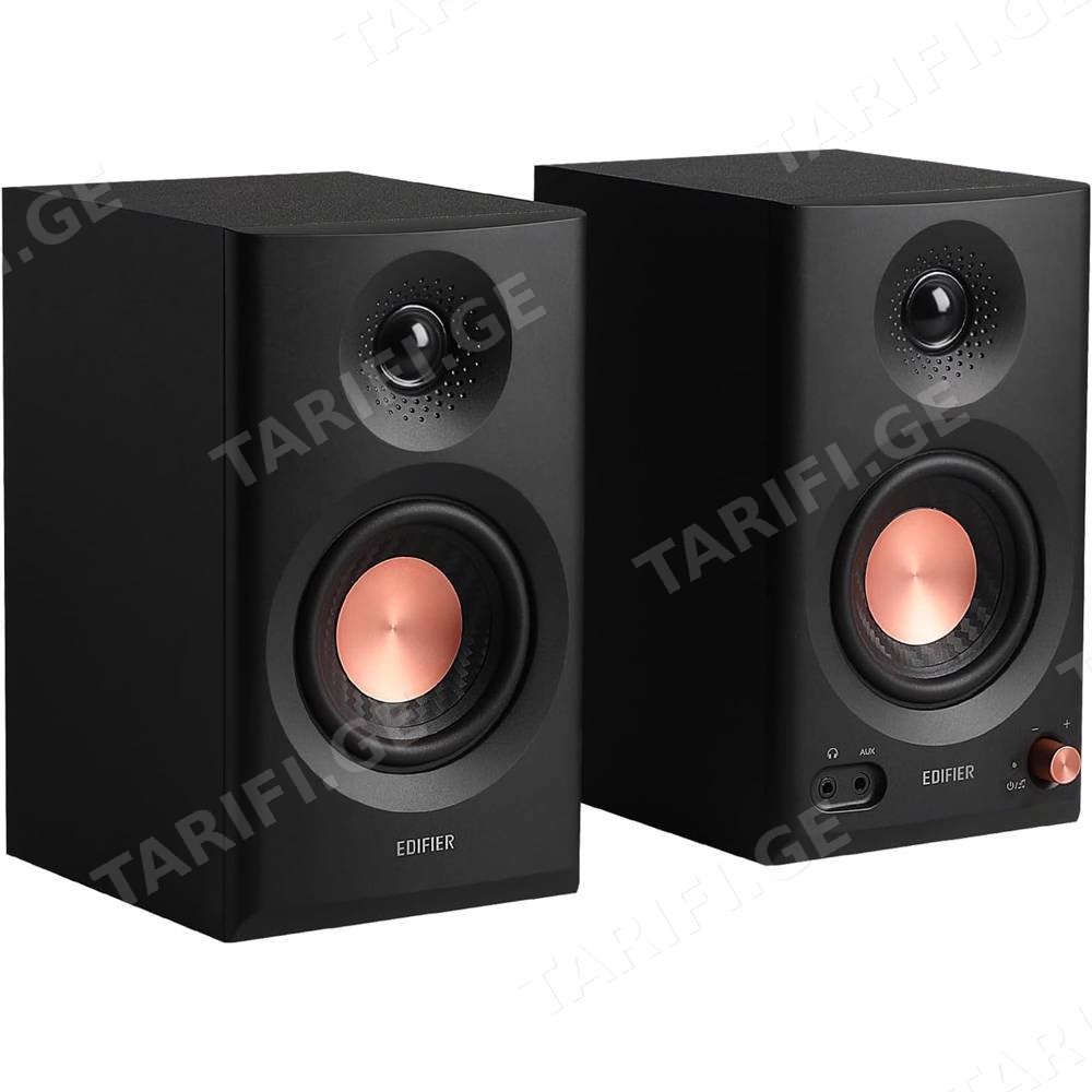 დინამიკი Edifier MR3, 36W, TRS, RCA, AUX, Bluetooth, Powered Studio Monitor Speakers, Black