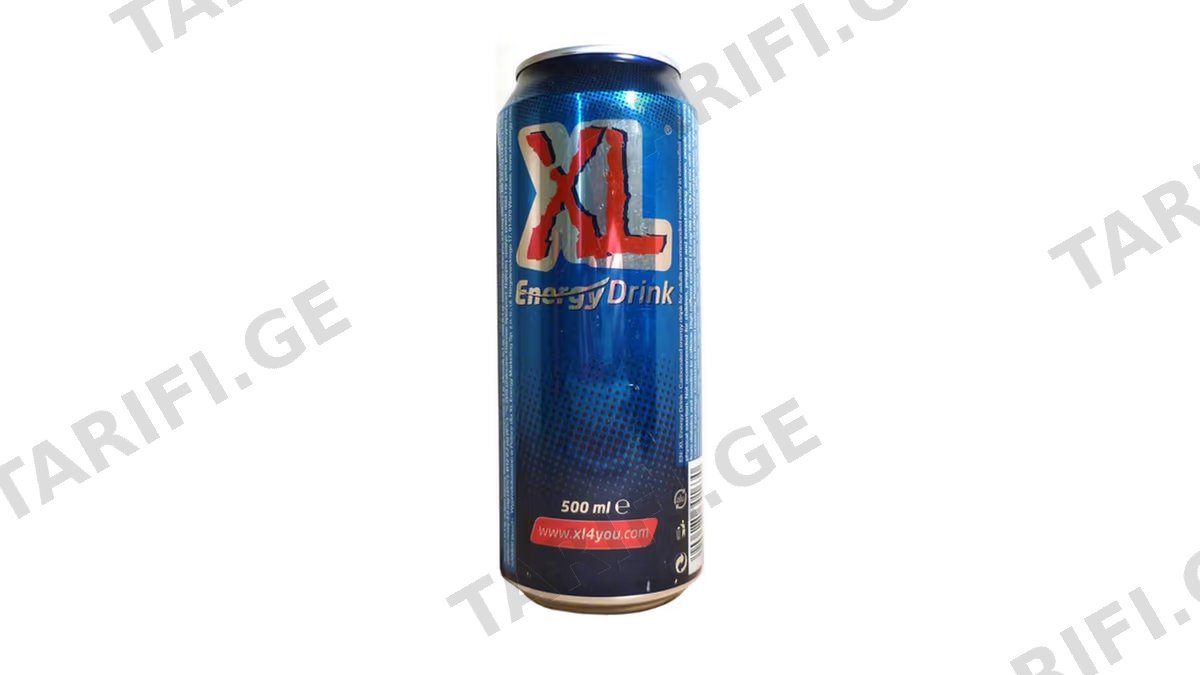 ენერგეტიკული სასმელი/XL/ 500 მლ