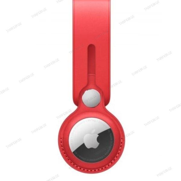 Apple AirTag Leather Loop (Product) Red
