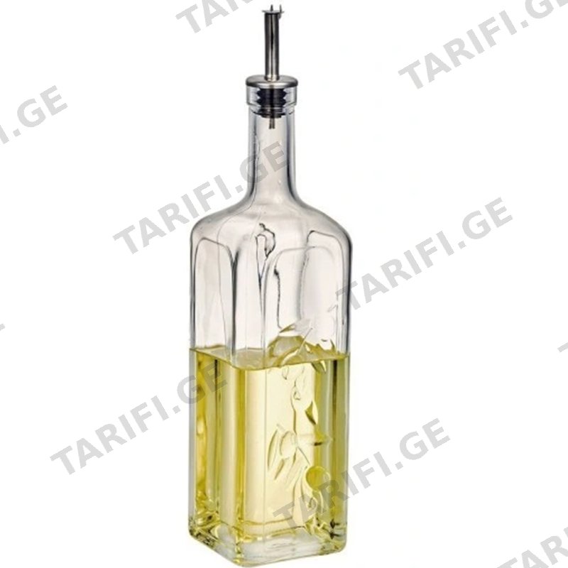 მინის ზეთისა და ძმრის ბოთლი PASABAHCE 980230 - 12 (1 L)